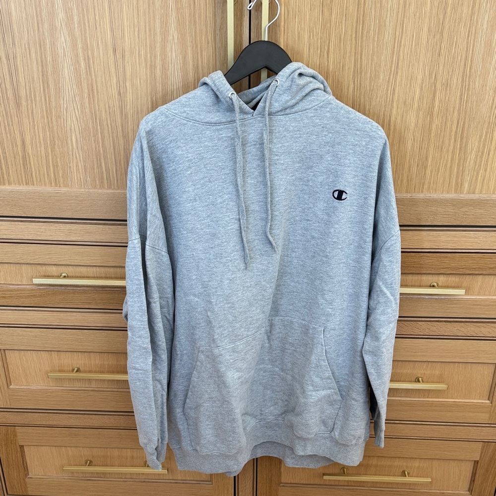 Champion Light Gray Men's Hoodie